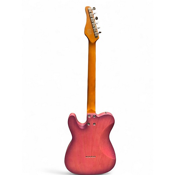 Used Schecter Guitar Research PT SPECIAL PINK BURST Solid Body Electric Guitar