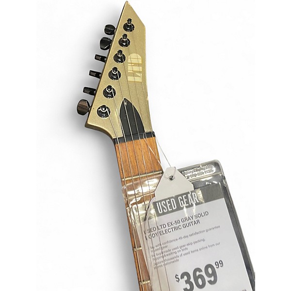 Used Ltd ex-50 Gray Solid Body Electric Guitar