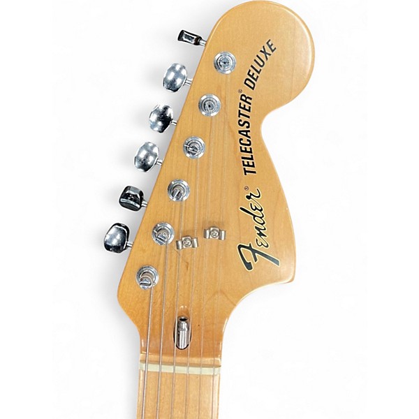 Used Fender Classic Series '72 Telecaster Deluxe Black Solid Body Electric Guitar