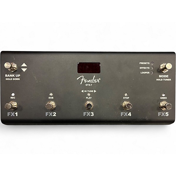 Used Fender GTX7 Pedal
