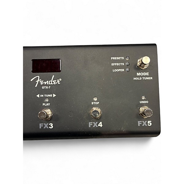 Used Fender GTX7 Pedal