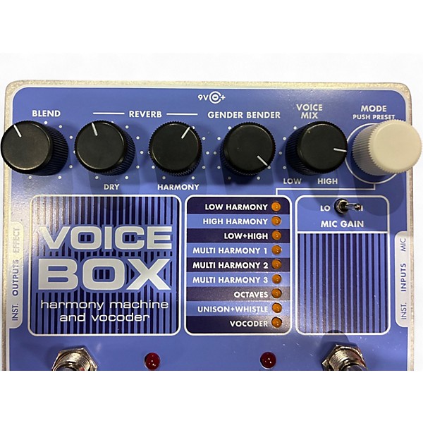 Used Electro-Harmonix Voicebox Vocal Harmony Vocoder Vocal Processor