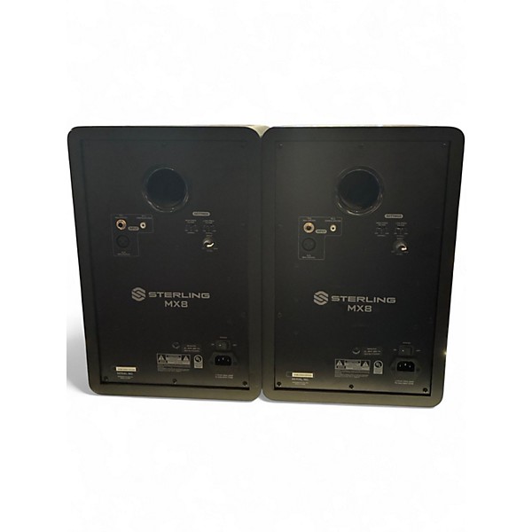 Used Sterling Audio MX8 Pair Powered Monitor