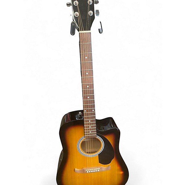 Used Fender FA125CE 2 Color Sunburst Acoustic Electric Guitar