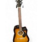 Used Fender FA125CE 2 Color Sunburst Acoustic Electric Guitar