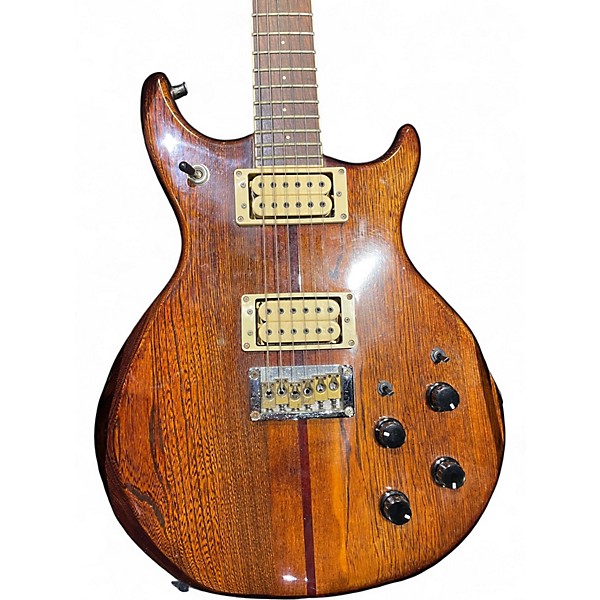 Vintage 1980s Daion POWER MK1 NATURAL  Solid Body Electric Guitar