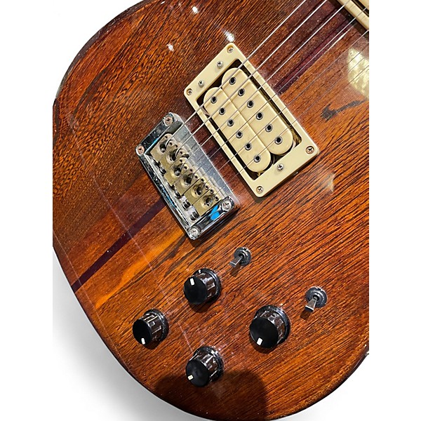 Vintage 1980s Daion POWER MK1 NATURAL  Solid Body Electric Guitar