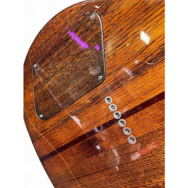 Vintage 1980s Daion POWER MK1 NATURAL  Solid Body Electric Guitar