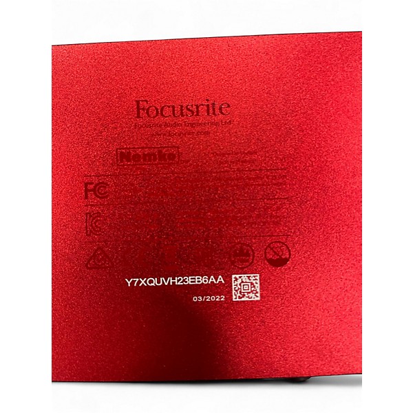 Used Focusrite SCARLET SOLO GEN 3 Audio Interface