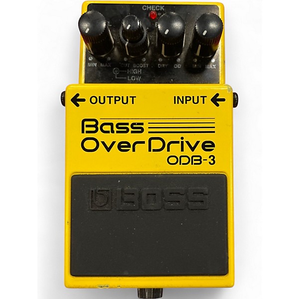 Used BOSS ODB3 Bass Overdrive Bass Effect Pedal