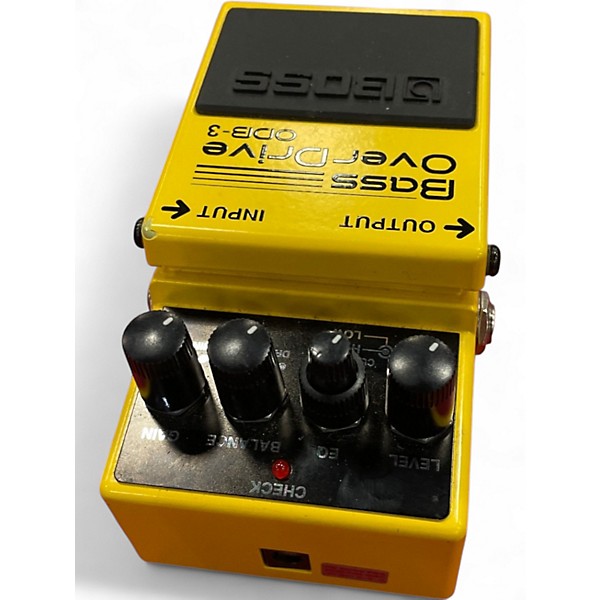 Used BOSS ODB3 Bass Overdrive Bass Effect Pedal