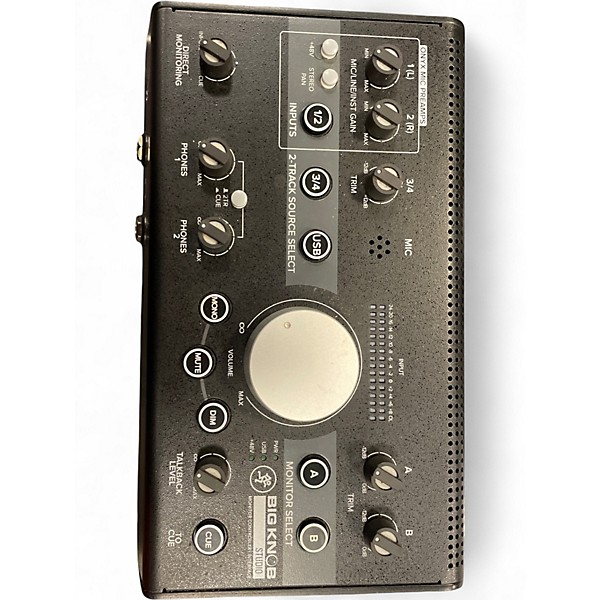 Used Mackie Big Knob Studio Volume Controller