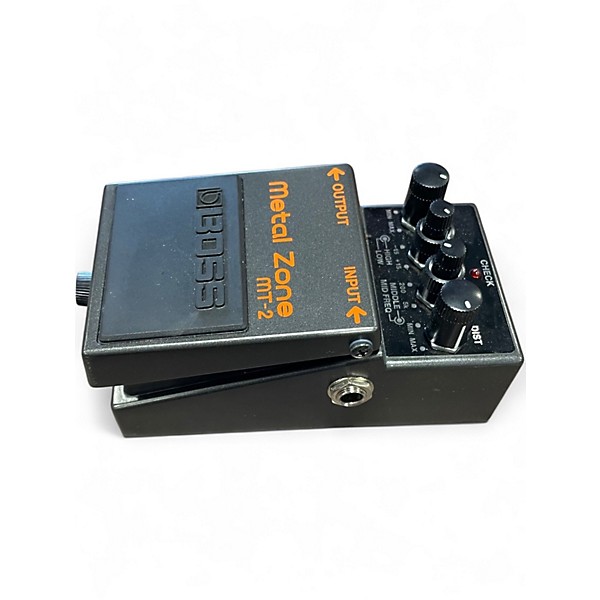 Used BOSS MT2 Metal Zone Distortion Effect Pedal