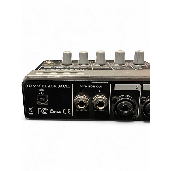 Used Mackie ONYX-BLACKJACK Audio Interface