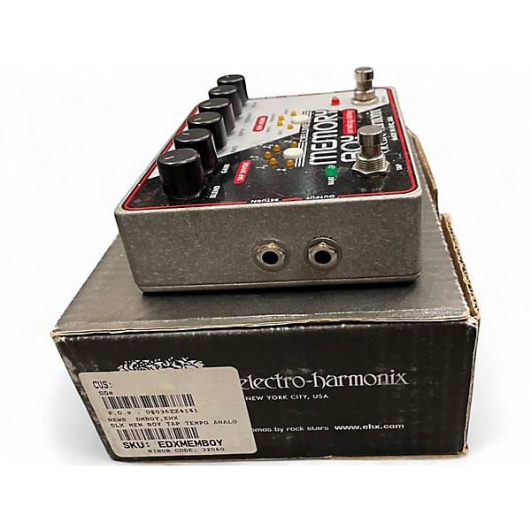 Used Electro-Harmonix Deluxe Memory Boy Delay Effect Pedal