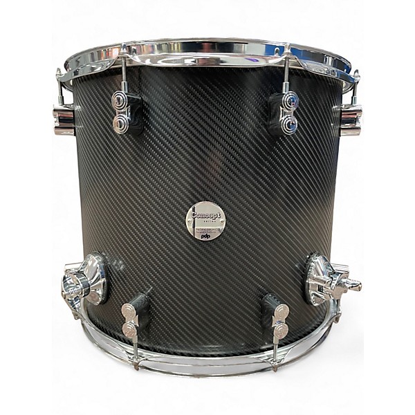 Used PDP by DW 6 Piece Concept Series Carbon Fiber Drum Kit