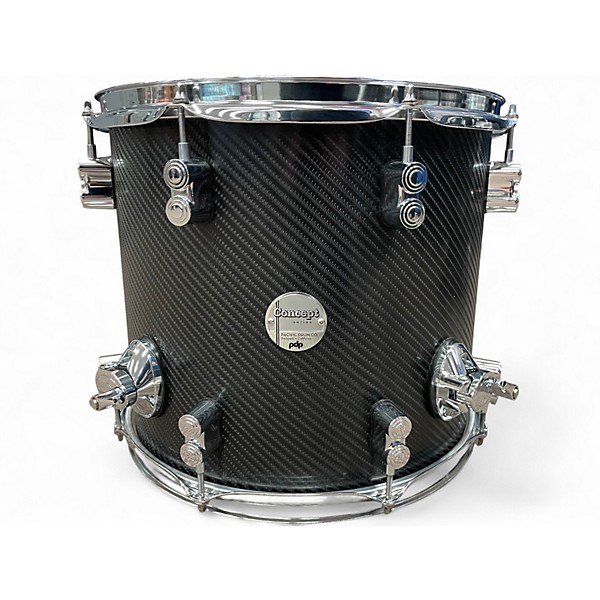 Used PDP by DW 6 Piece Concept Series Carbon Fiber Drum Kit