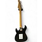 Used Silvertone STRATOCASTER STYLE  Black Solid Body Electric Guitar