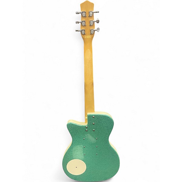 Used Danelectro '56 U-3 PRO  AQUA SPARKLE Solid Body Electric Guitar