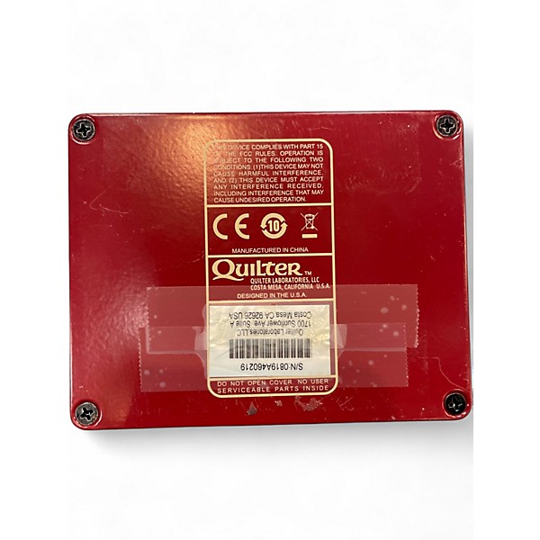 Used Quilter Labs Interlabs Bass Effect Pedal