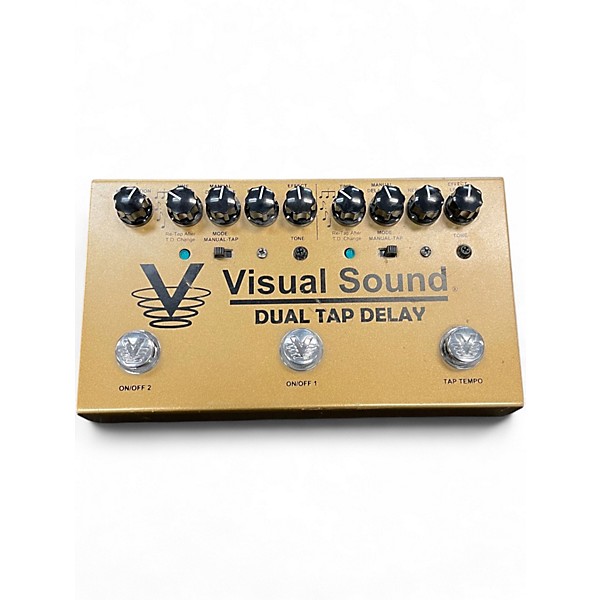 Used Visual Sound V3DTD Dual Tap Delay Effect Pedal