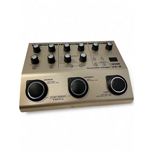 Used BOSS VE8 Acoustic Singer Effect Processor