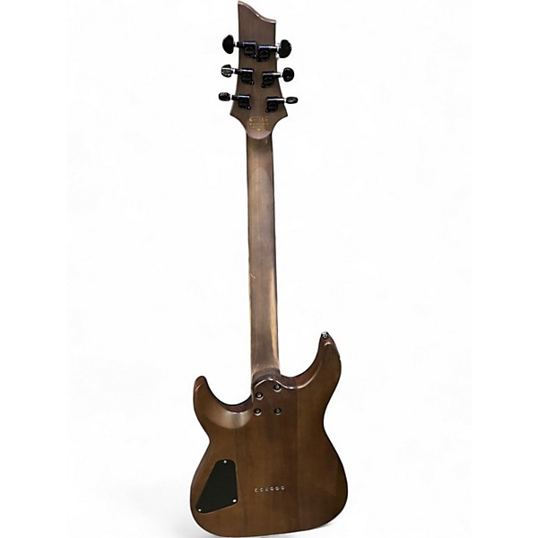 Used Schecter Guitar Research Omen Elite 6 Charcoal Solid Body Electric Guitar