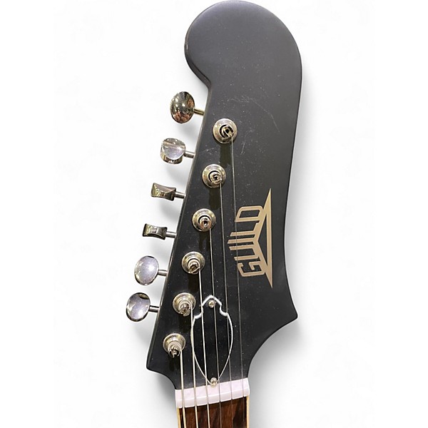 Used Guild Starfire-1 Jet90 Satin Black Hollow Body Electric Guitar