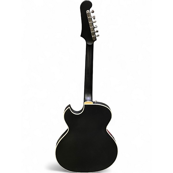 Used Guild Starfire-1 Jet90 Satin Black Hollow Body Electric Guitar