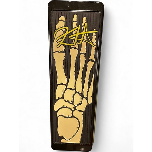 Used Dunlop KH95 Kirk Hammett Signature Cry Baby Wah Effect Pedal