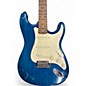 Used G Burton Double Cut Blue Solid Body Electric Guitar