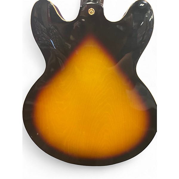 Used Epiphone SHERATON II PRO V5 Tobacco Sunburst Hollow Body Electric Guitar