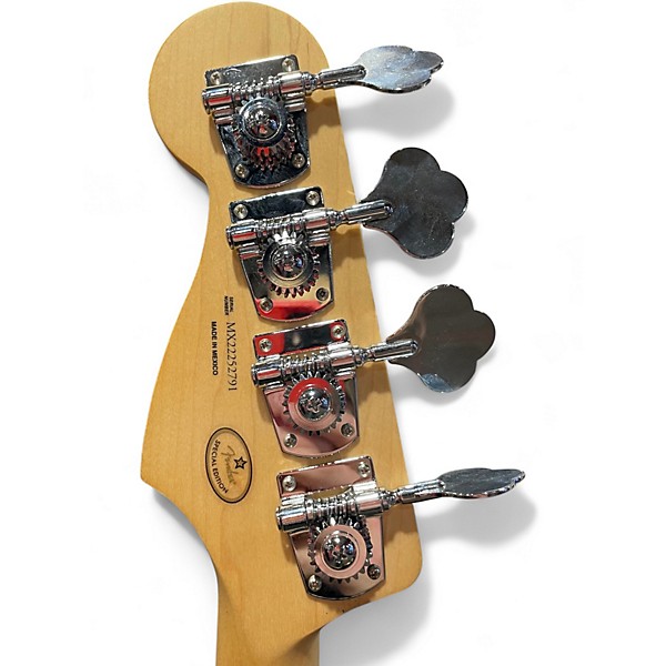 Used Fender Player Plus Jazz Bass Plus Top Blue Burst Electric Bass Guitar