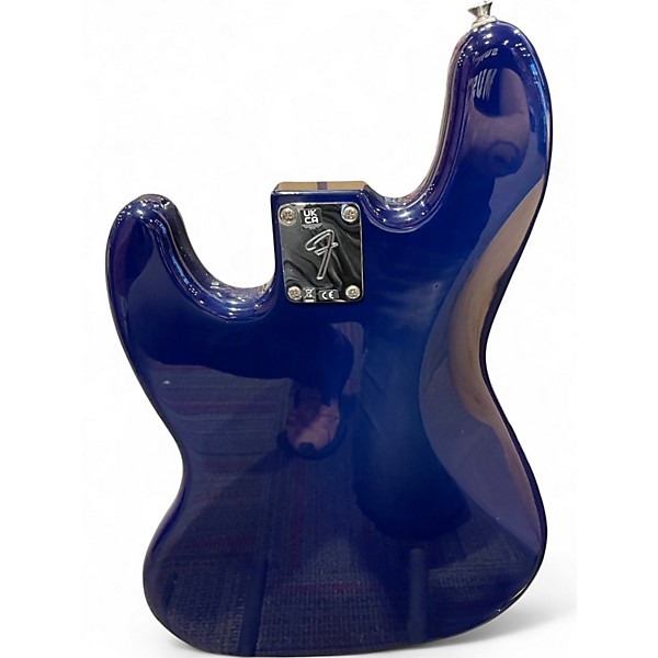 Used Fender Player Plus Jazz Bass Plus Top Blue Burst Electric Bass Guitar