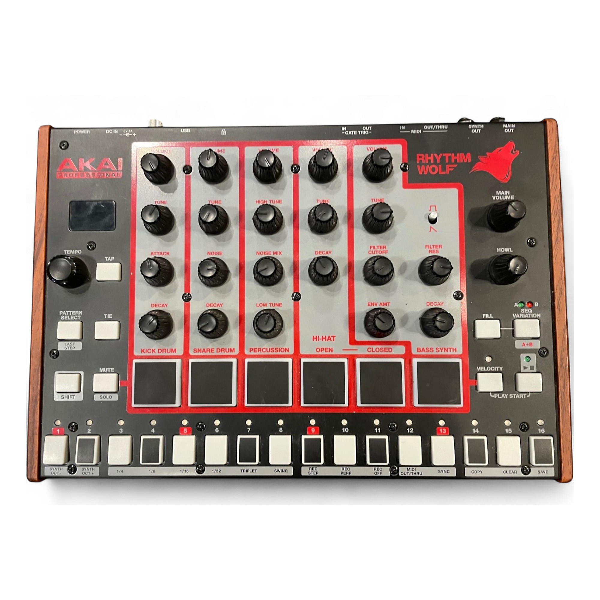Used Akai Professional Rhythym wolf Drum Machine | Guitar Center
