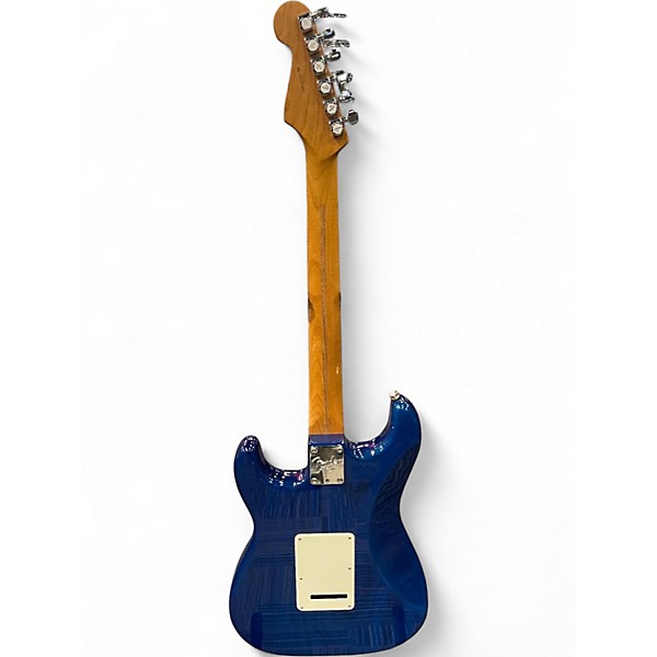 Used Fender Limited Edition American Professional Sapphire Blue Solid Body Electric Guitar
