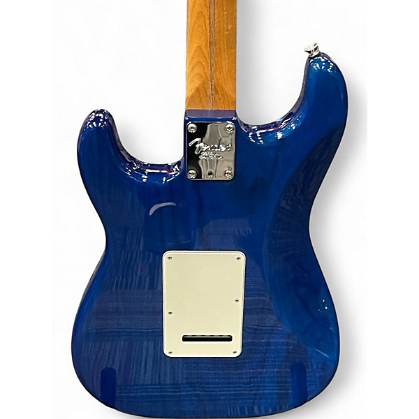 Used Fender Limited Edition American Professional Sapphire Blue Solid Body Electric Guitar