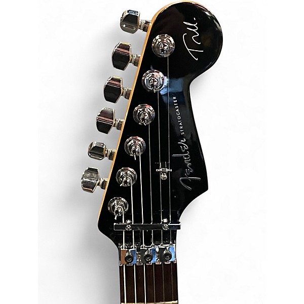 Used Fender Tom Morello Soul Power Stratocaster Black Solid Body Electric Guitar