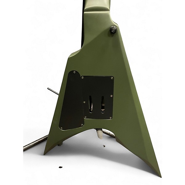 Used ESP LTD ARROW-200 ARMY GREEN Solid Body Electric Guitar