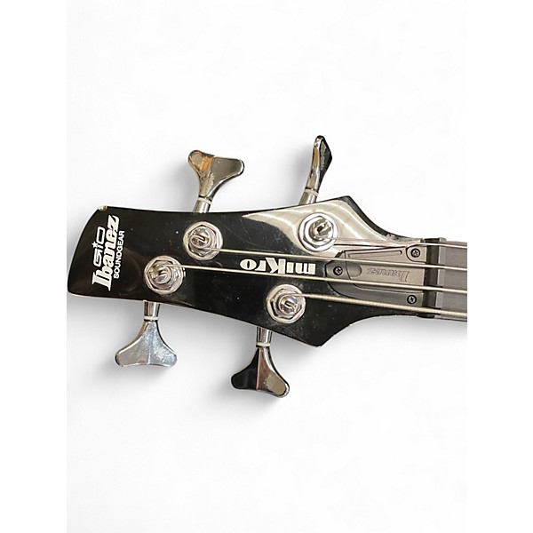 Used Ibanez GSRM20 Mikro Short Scale Black Electric Bass Guitar