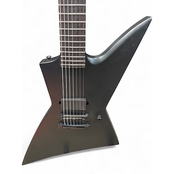 Used Ltd BLACK METAL EX 7 BLACK Solid Body Electric Guitar