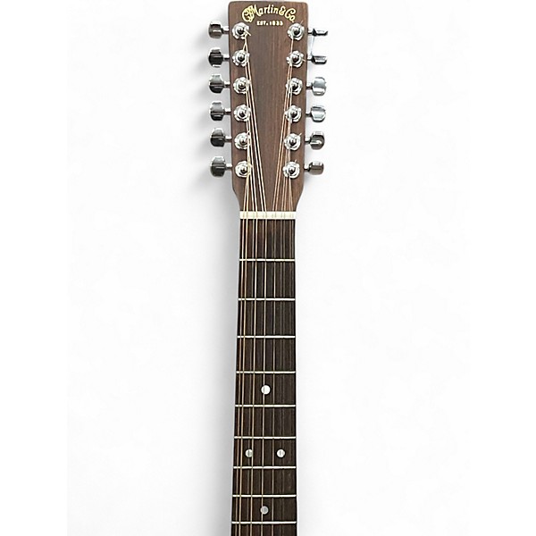 Used Martin DM12 Natural 12 String Acoustic Guitar