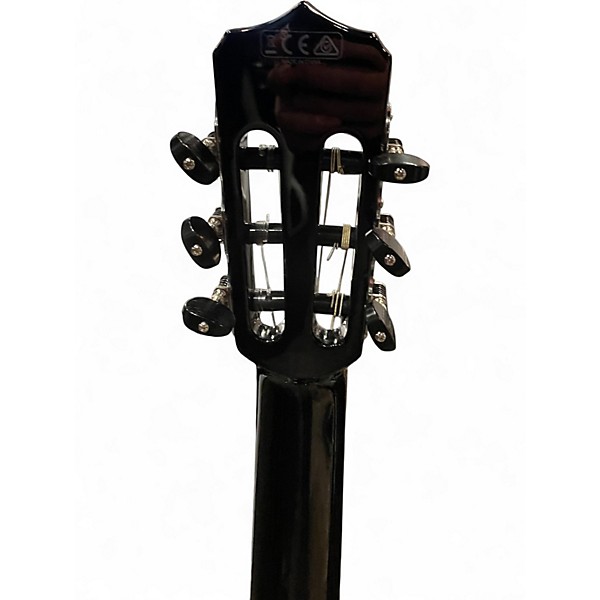 Used Cordoba Stage Black Burst Classical Acoustic Electric Guitar
