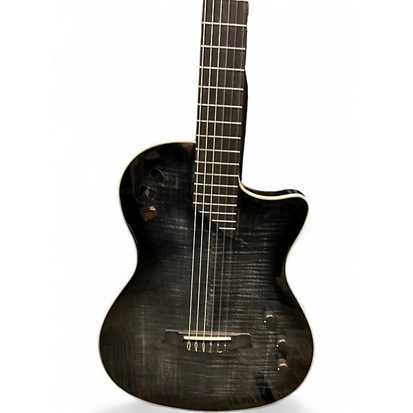 Used Cordoba Stage Black Burst Classical Acoustic Electric Guitar