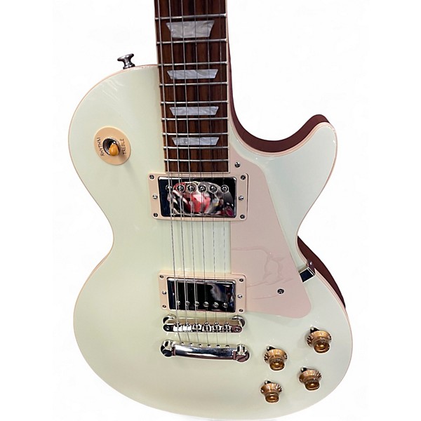 Used Gibson Les Paul Standard Plain Top 1950S Neck Classic White Solid Body Electric Guitar