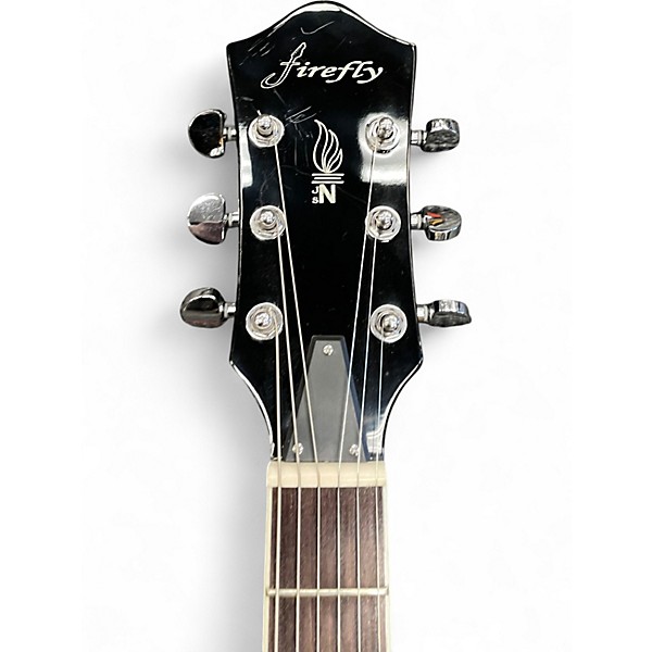 Used Firefly JSN 338 2 Tone Sunburst Hollow Body Electric Guitar