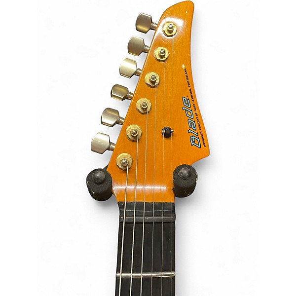 Used Levinson Blade RH4 Orange Burst Solid Body Electric Guitar