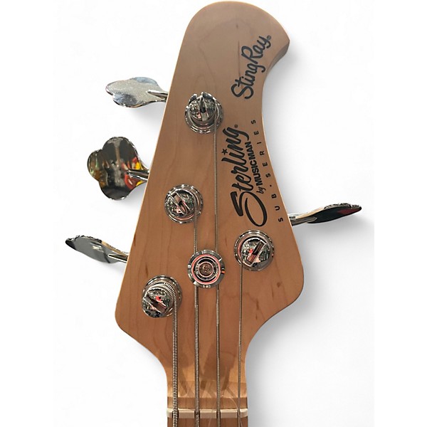 Used Sterling by Music Man stingray ray4hh olive Electric Bass Guitar