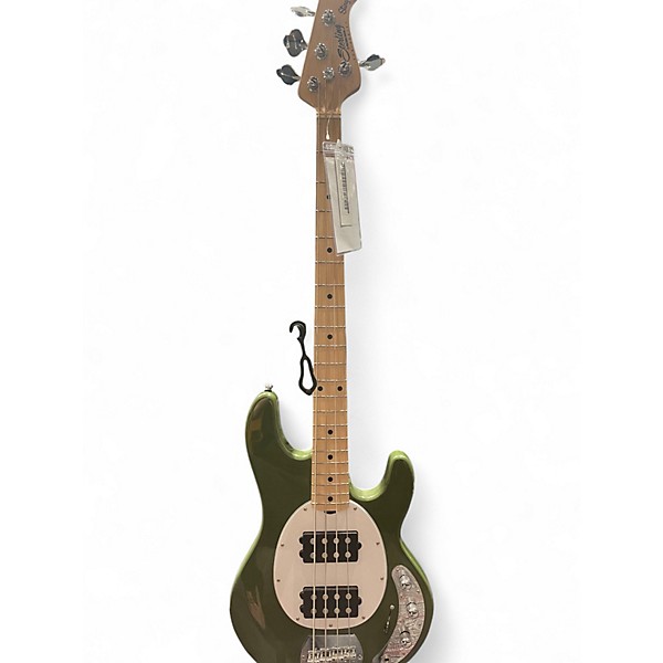 Used Sterling by Music Man stingray ray4hh olive Electric Bass Guitar