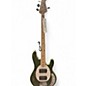 Used Sterling by Music Man stingray ray4hh olive Electric Bass Guitar